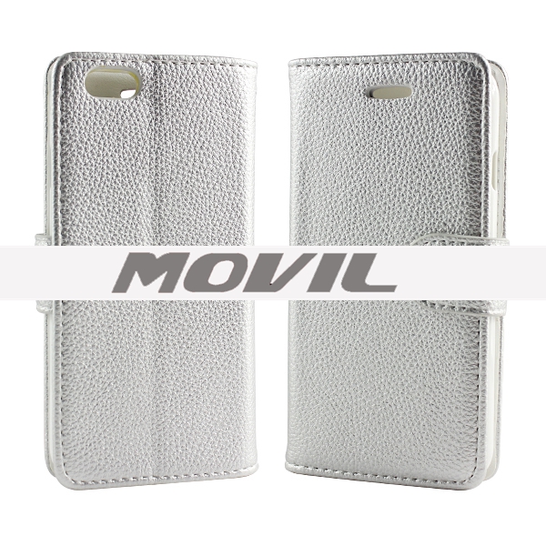 NP-2522 Cubierta de PU cuero Flip para iPhone 6 funda de cartera-20